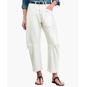 Nili Lotan Off-White Ankle Pants